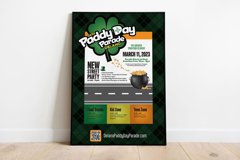 Delano Paddy Day Parade poster