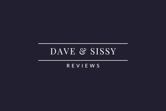 Dave & Sissy Reviews logo over a dark blue background.